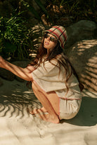 Women's Redding Knit Packable Hat in the color Peach Cobbler Multi Stripe - Women's Lifestyle 2.0