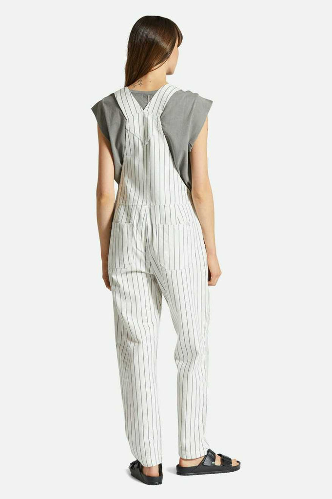 Women's Fit, Back View | Costa Overall - Off White/Black