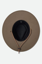 Unisex Beck Journey Hat in the color Olive - Additional Laydown image