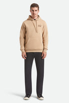 Men's Rothwell Hoodie in the color Sand - Additional Fit image