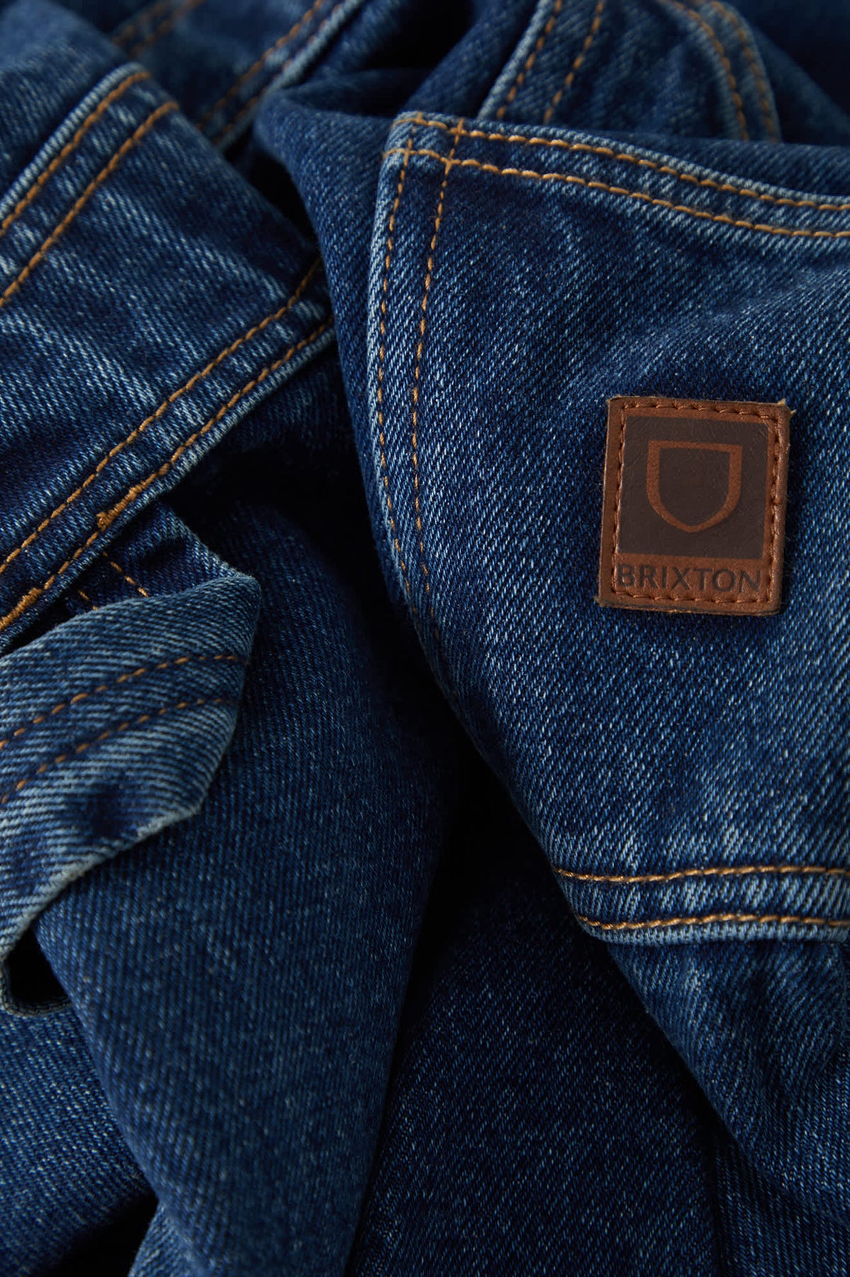 Men's Builders Carpenter Pant in the color Dark Denim - Additional Laydown image