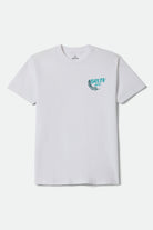 Men's Lagoon Standard T-Shirt in the color White - Front Product Laydown Image