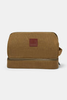 Brixton Unisex Traveler Dopp Kit - Olive Brown | Extra Shot