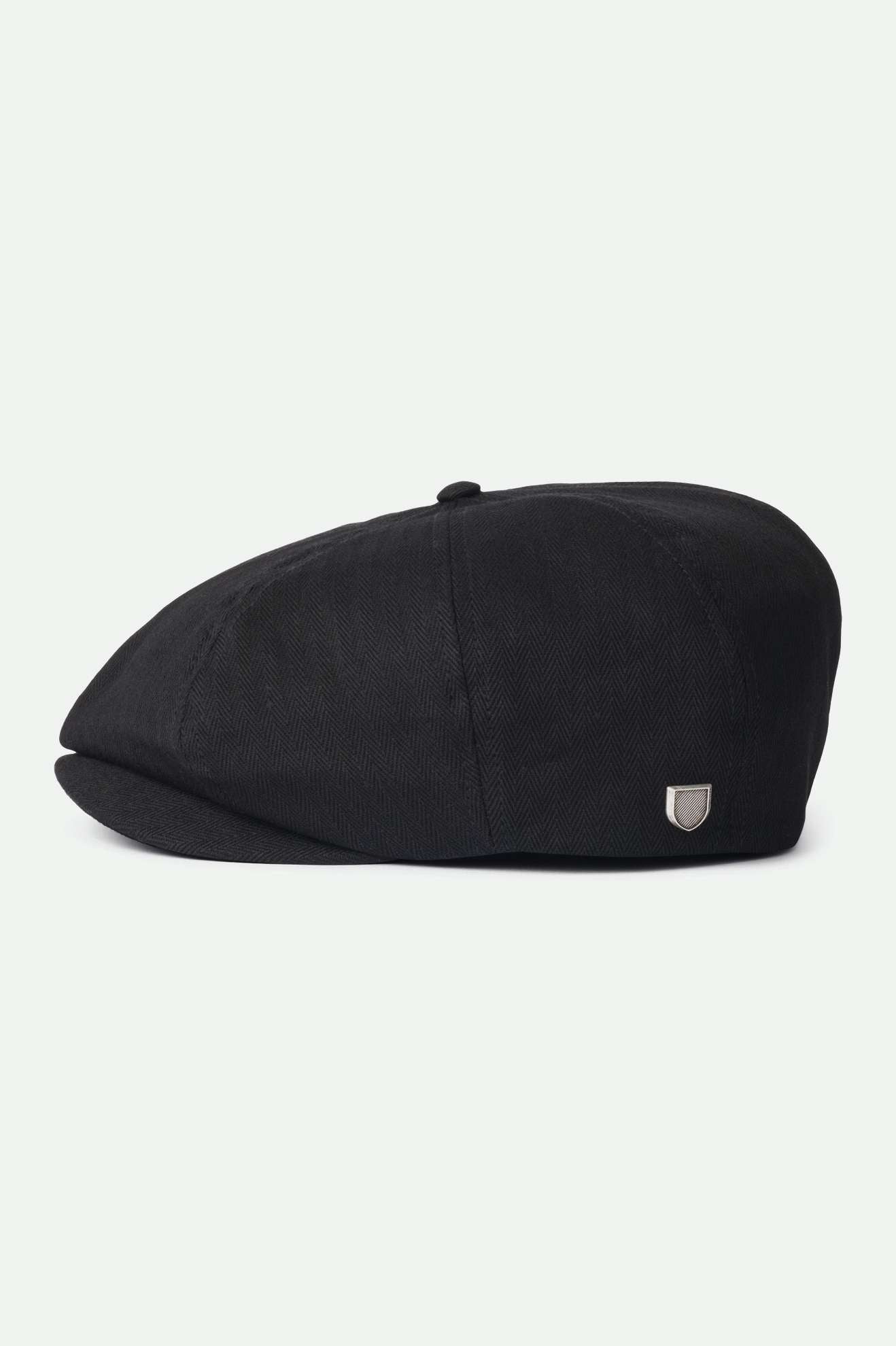 Unisex Brood Newsboy Cap in the color Black - Additional Style View