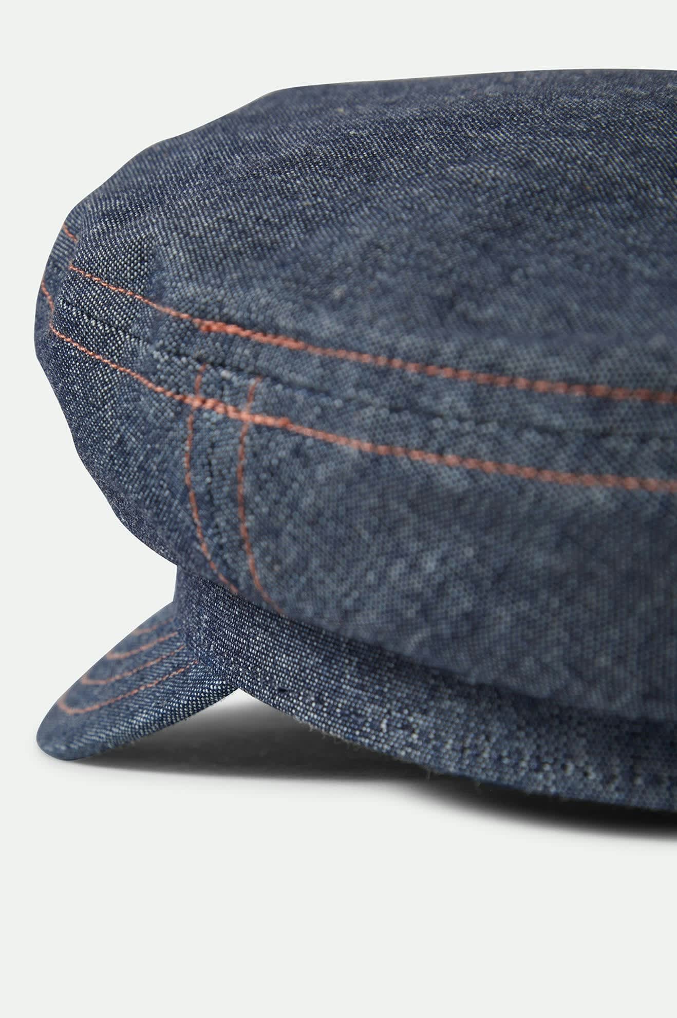 Unisex Assembly Fiddler Fisherman Cap in the color Indigo - Additional Laydown image