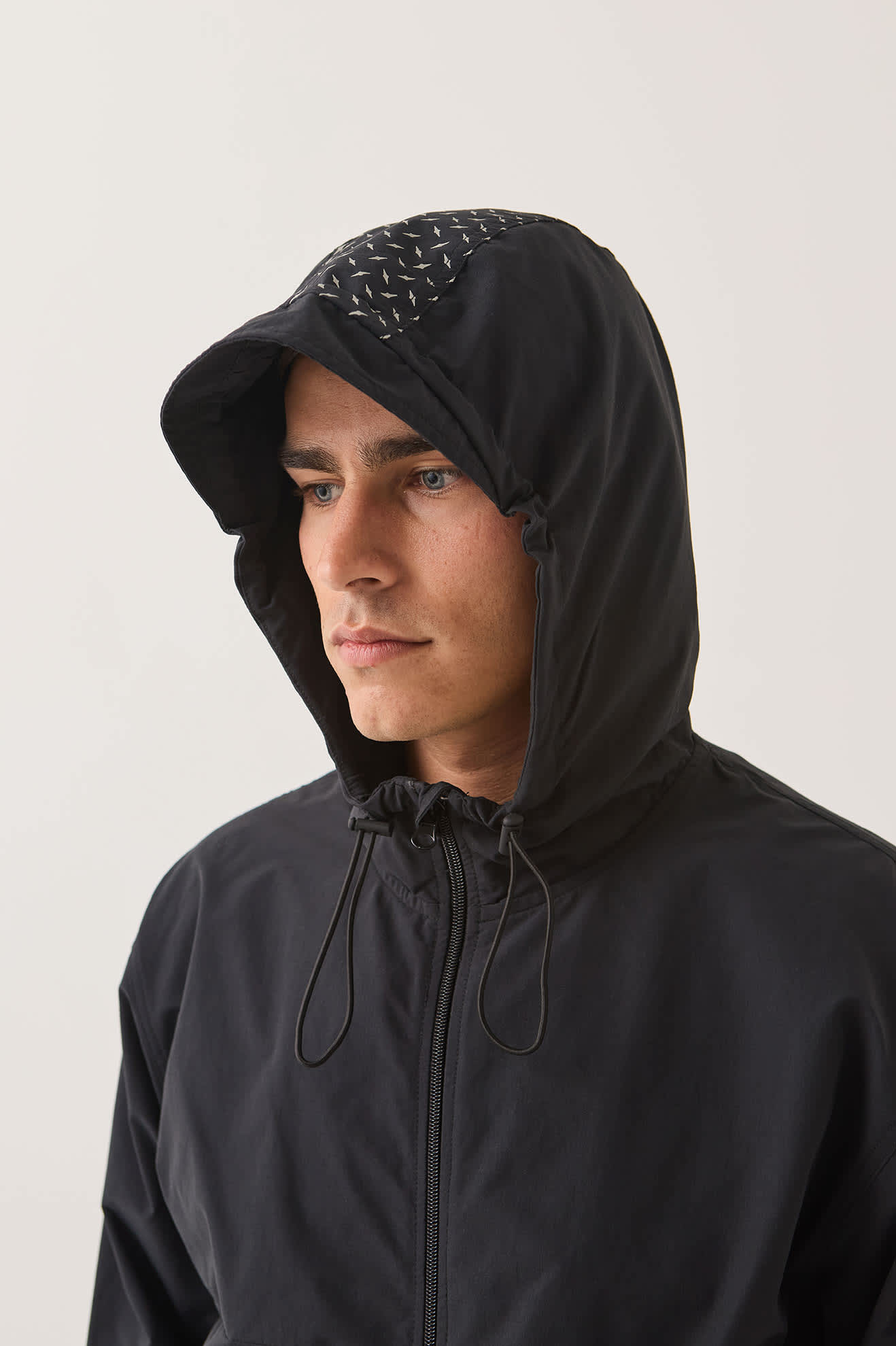 Men's Journey Zip Jacket in the color Black - Additional Fit image