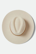 Women's Harper Felt Hat in the color Dove/Natural - Additional Laydown image