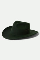 Unisex Scottsdale WTHR GUARD™ Cowboy Hat in the color Moss - Front Product View