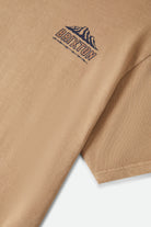 Men's Madden Short Sleeve Standard T-Shirt in the color Timeless Taupe Worn Wash - Additional Laydown image