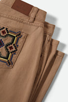 Women's The Chloe 5-Pocket Pant in the color Washed Timeless Taupe - Additional Laydown image