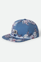 Unisex Beta Water Snapback in the color Midnight Blue - Front Product Laydown Image