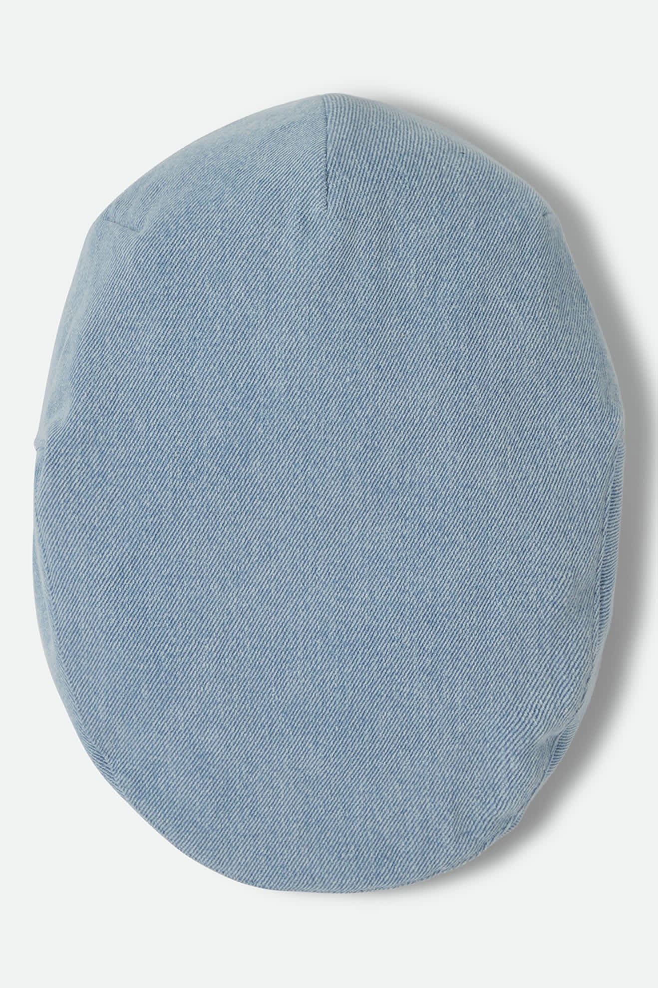 Unisex Hooligan Flat Cap in the color Light Indigo Wash - Additional Laydown image