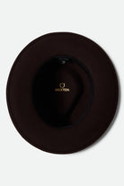 Unisex Swindle Convertabrim Fedora in the color Dark Brown/Chocolate - Additional Laydown image