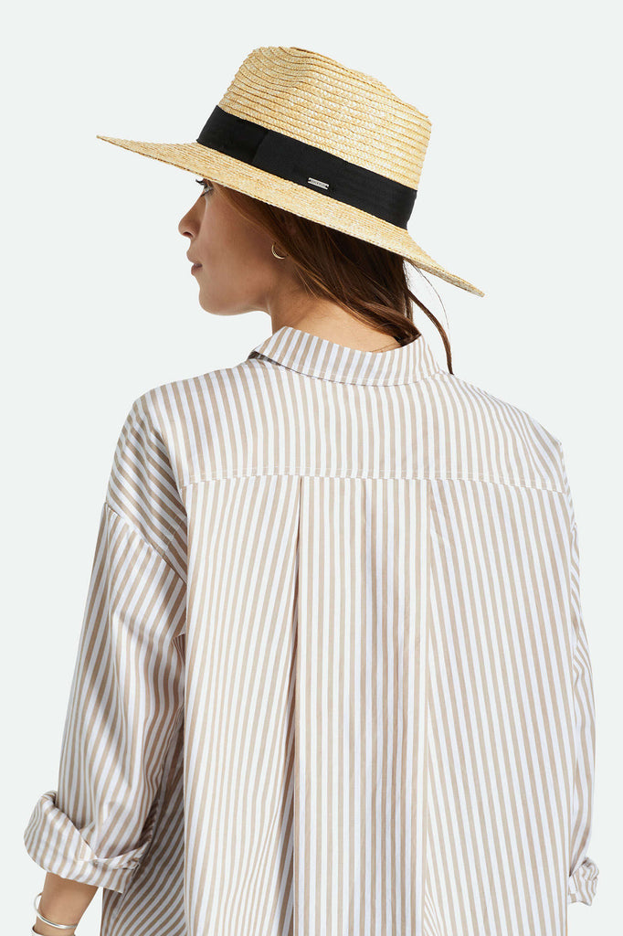 Brixton Women's Joanna Hat - Honey | Back fit