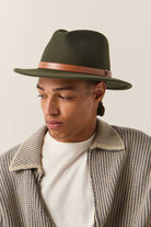 Unisex Messer Fedora in the color Ivy/Light Brown - Additional Fit image