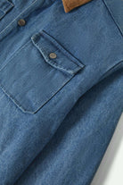 Extra Laydown Image 3 | Coors Colt Durham Jacket - Washed Denim