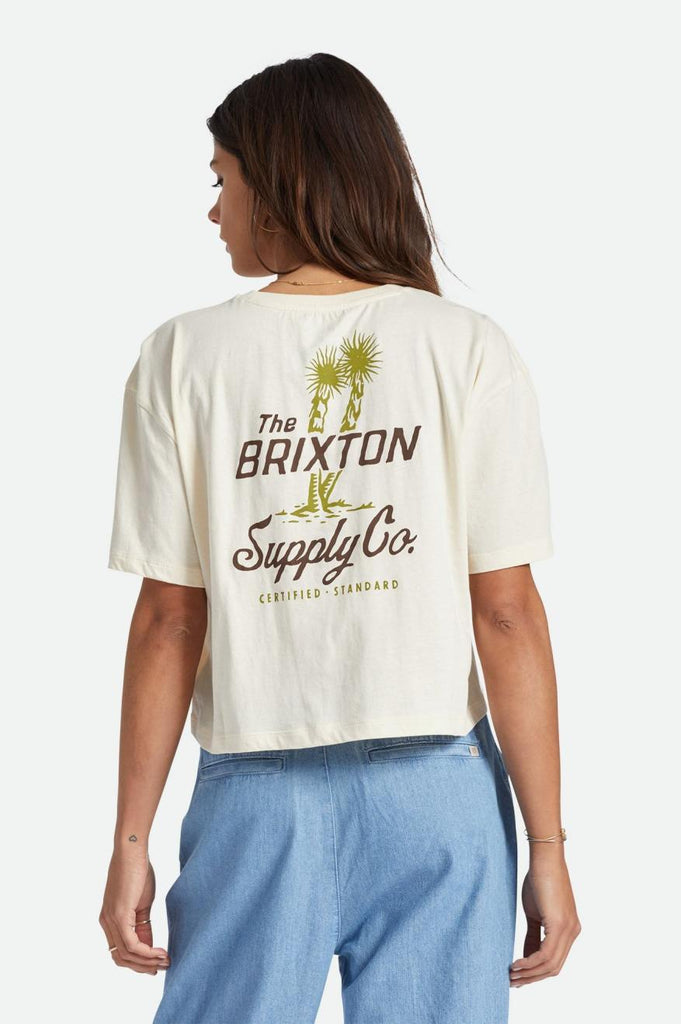 Brixton Austin Women's S/S Skimmer Tee - Whitecap