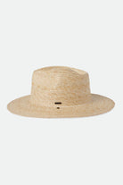 Brixton Unisex Marcos Fedora - Natural/Natural | Extra Shot