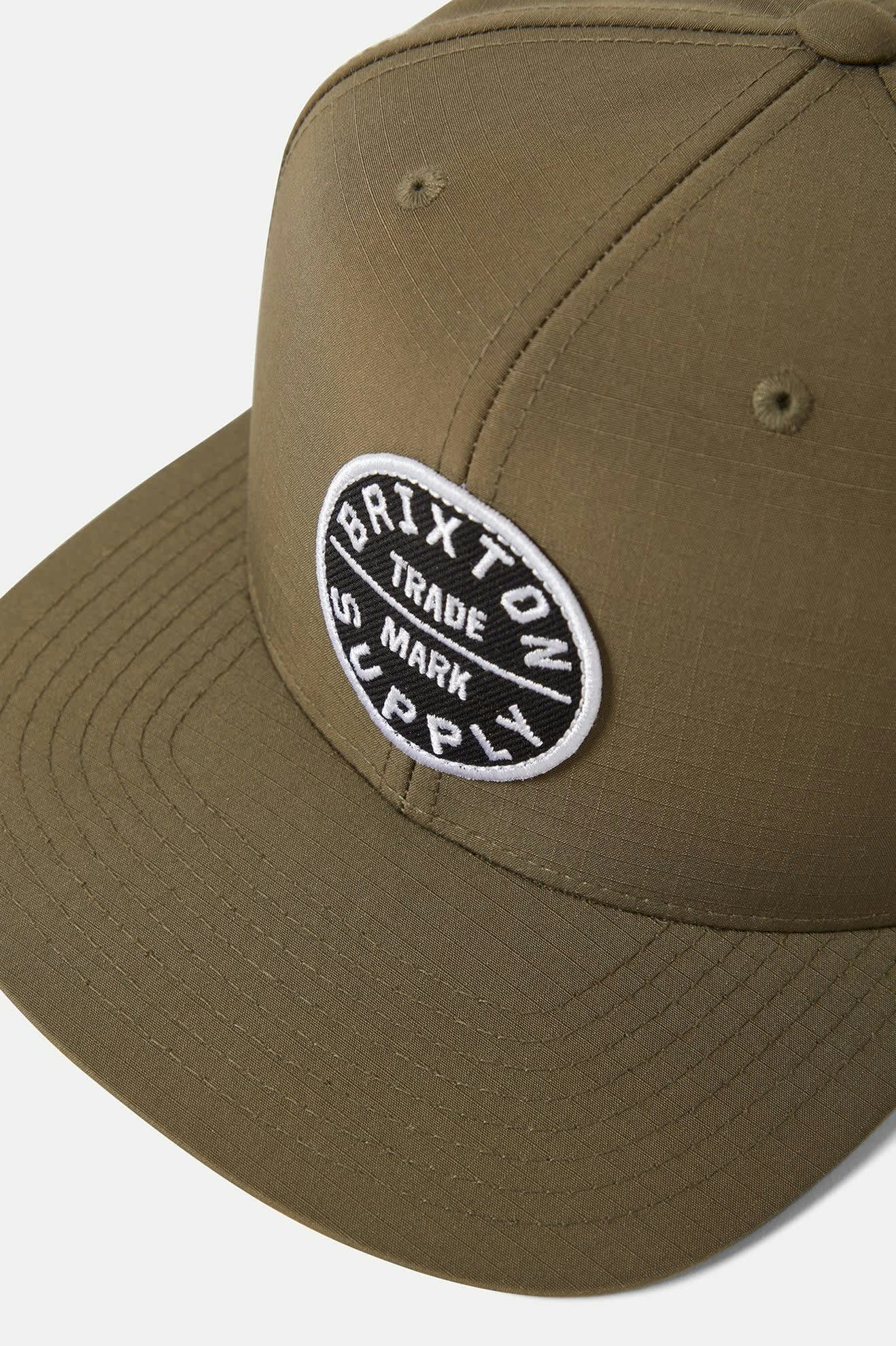 Unisex Oath III Snapback in the color Ivy Green Ripstop - Additional Laydown image