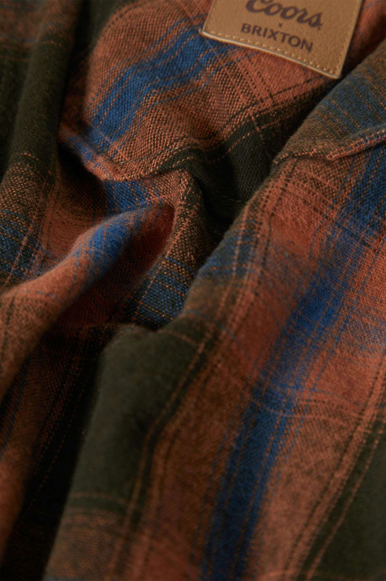 Extra Laydown Image 2 | Coors Colt L/S Flannel - Black/Brown