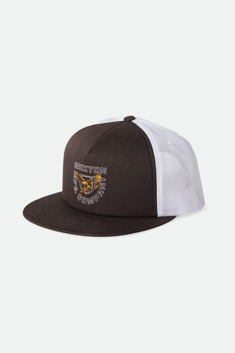 Atwood HP Mesh Cap - Deep Brown/White