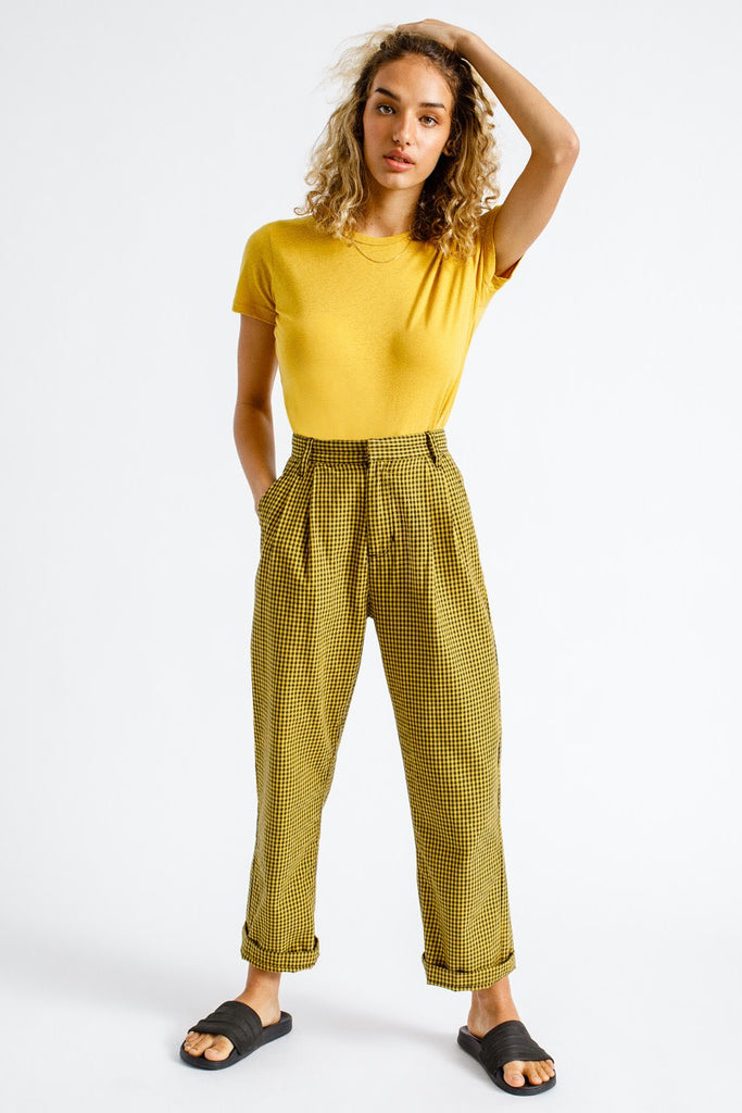 Brixton Natalia Trouser Pant - Sunset Yellow