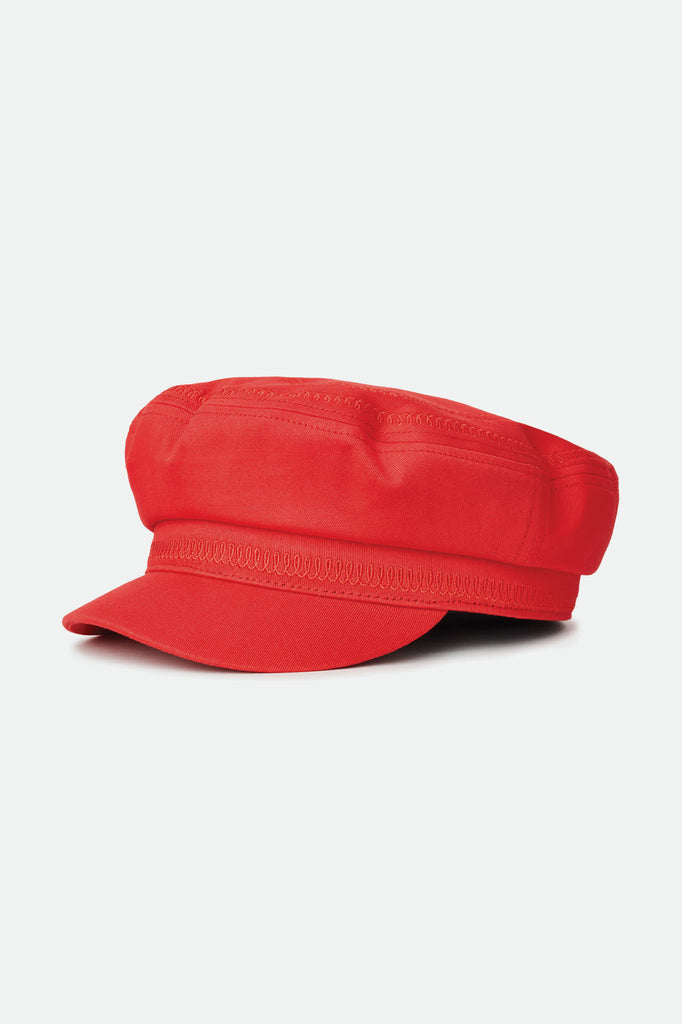 Brixton Fiddler Embroidered Cap - Red