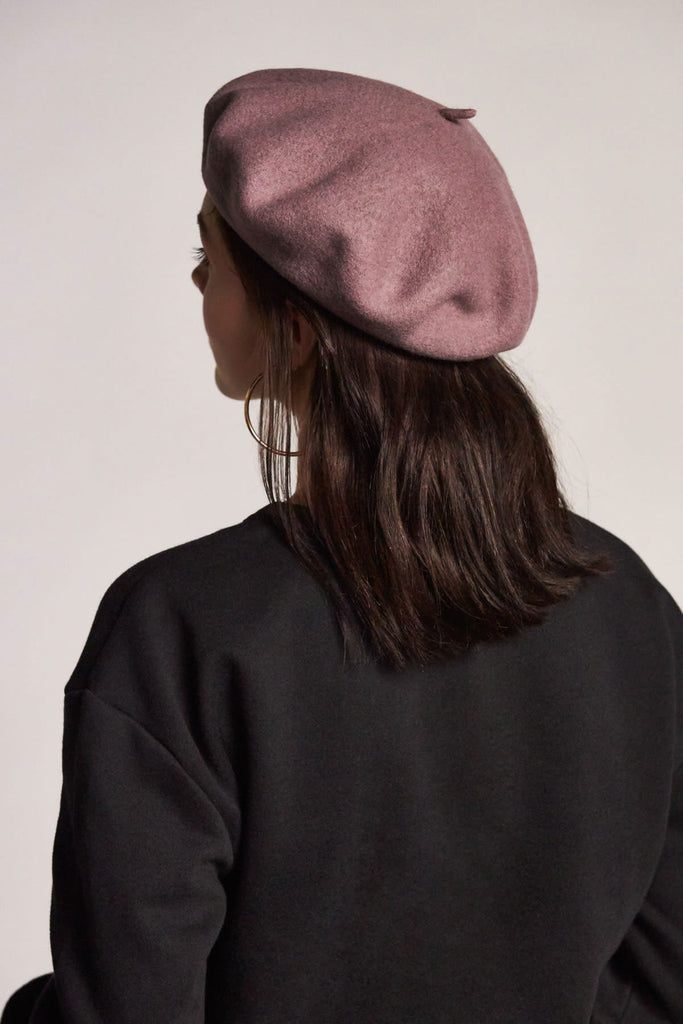 Brixton Audrey Beret - Mauve