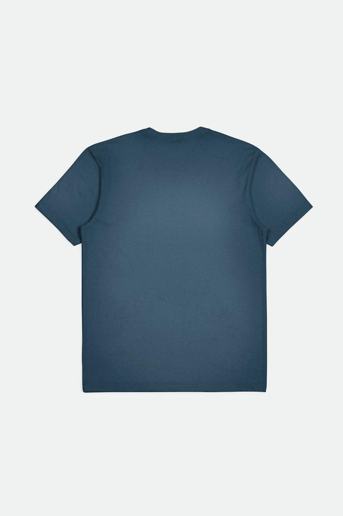 Brixton Alpha Line S/S Relaxed Tee - Indie Teal