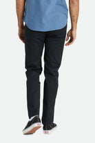 Men's Back Fit Image | Choice Chino Slim Pant - Black