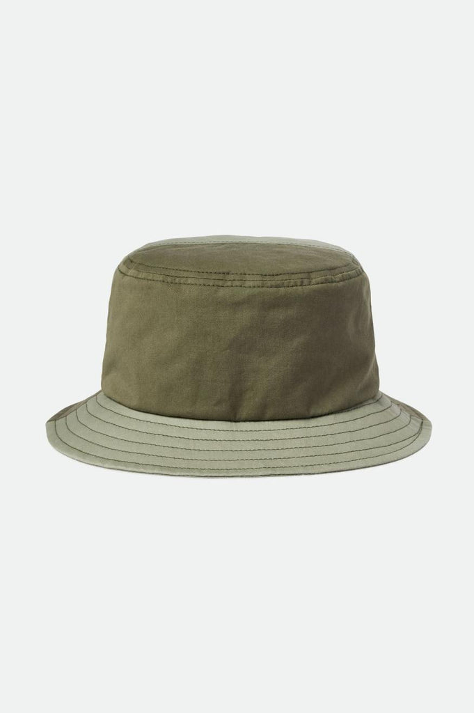 Brixton Beta Packable Bucket Hat - Mineral Grey/Olive Surplus