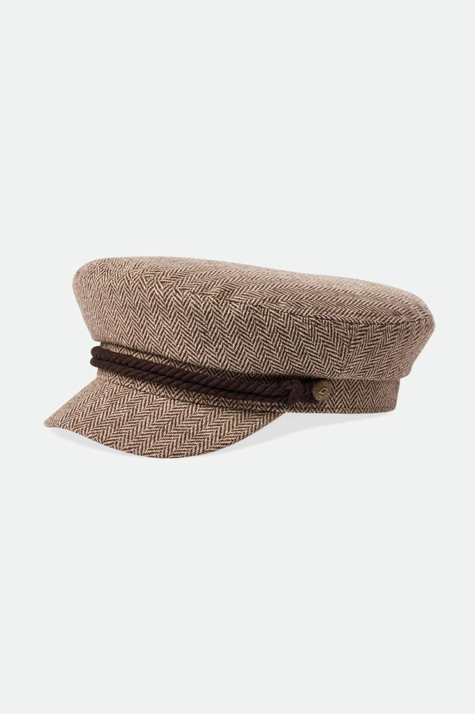 Brixton Fiddler Fisherman Cap - Dark Earth/Sand