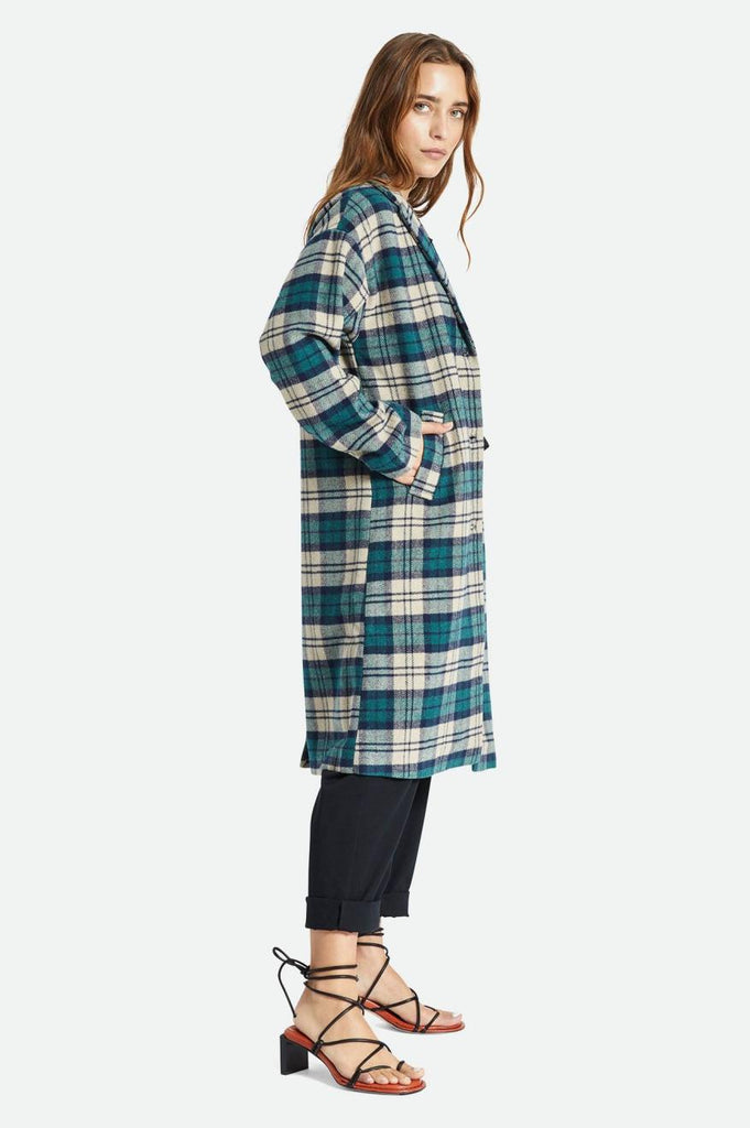 Brixton Cicely Coat - Emerald