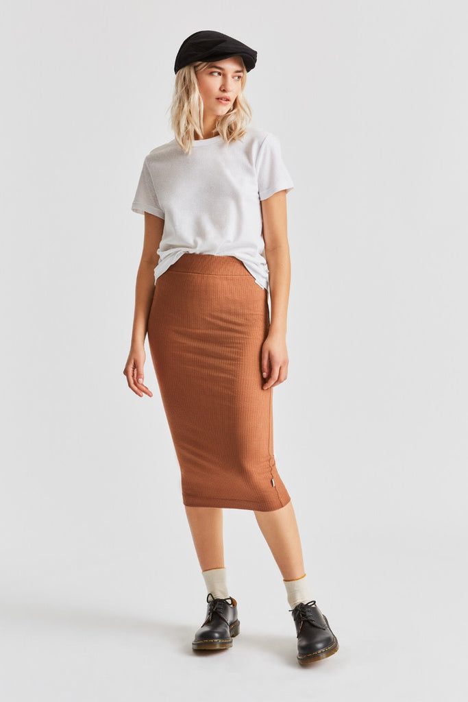 Brixton Gigi Pencil Skirt - Hide