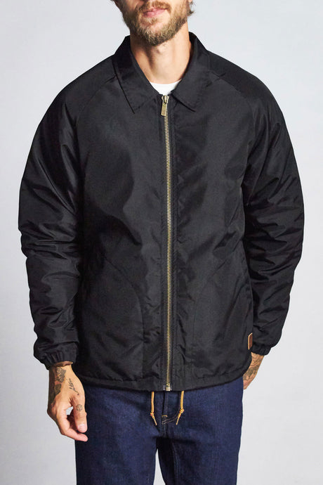 Claxton Collar Sherpa Jacket - Black