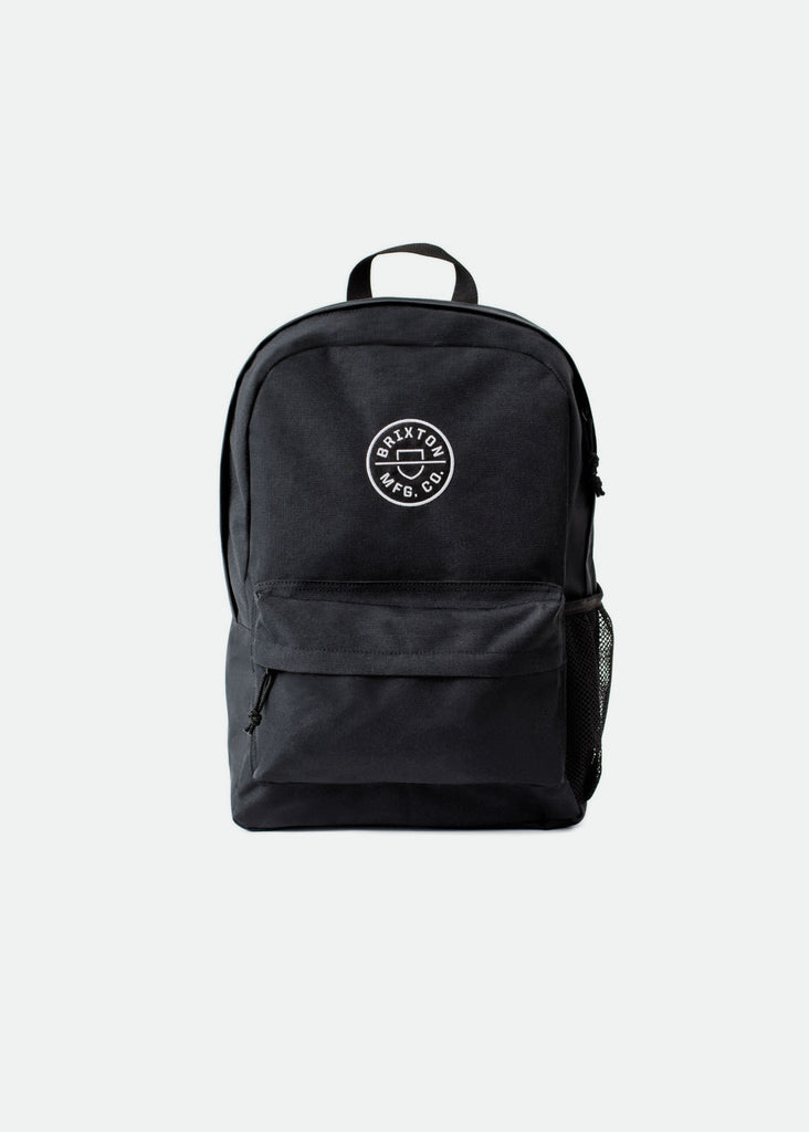 Brixton Crest Backpack - Black/White