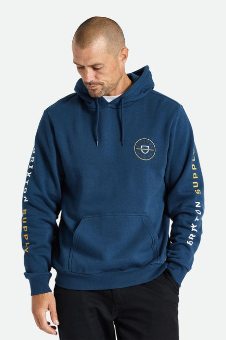 Crest Hood - Moonlit Ocean/Bright Gold/Black