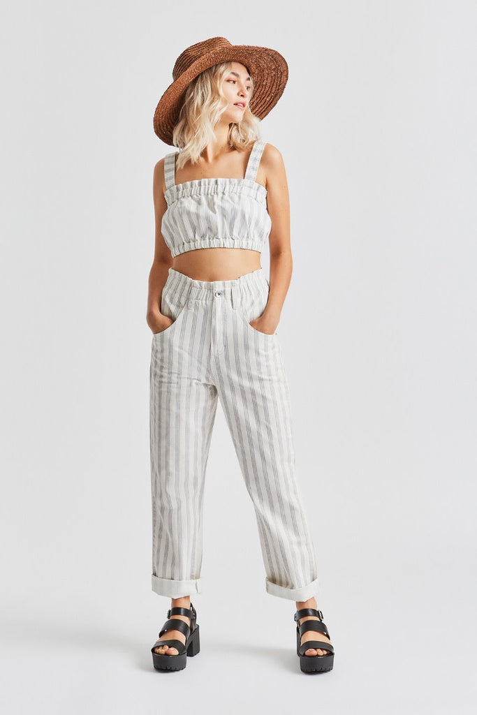 Brixton San Jose Bandeau Top - Off White