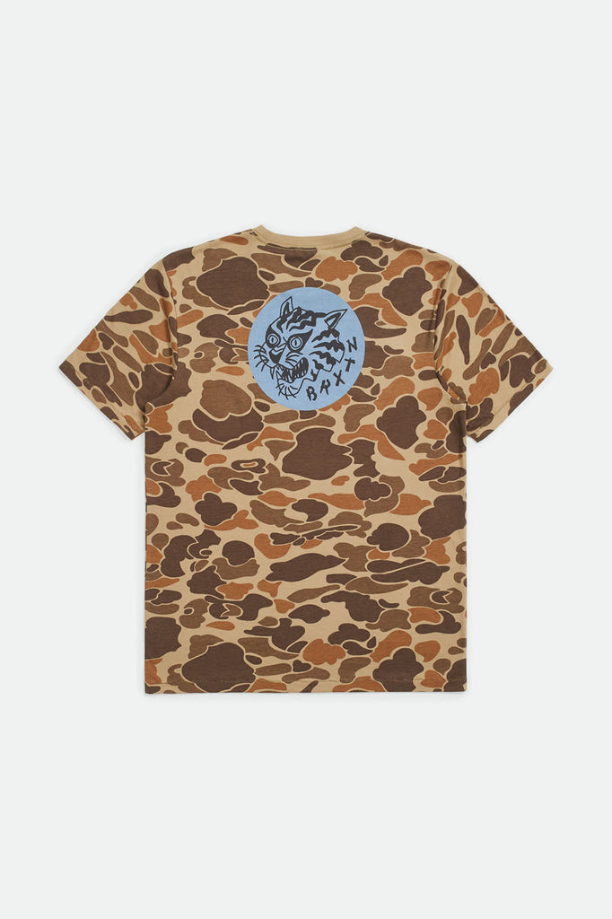 Brixton Ravage S/S Premium Tee - Duck Camo