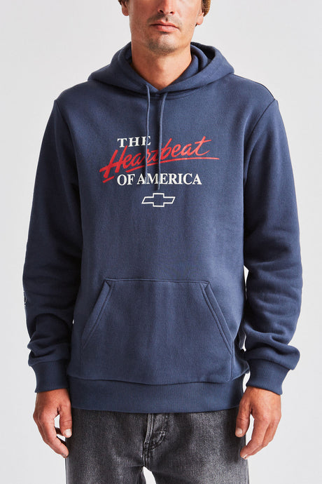 Heartbeat Hood - Deluxe Navy