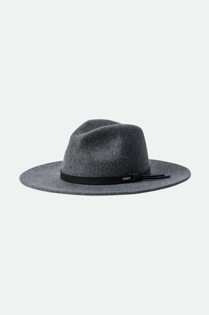 Brixton Field Proper Hat - Dark Heather Grey