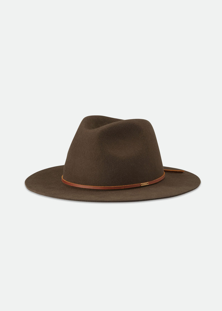 Brixton Wesley Fedora - Brown