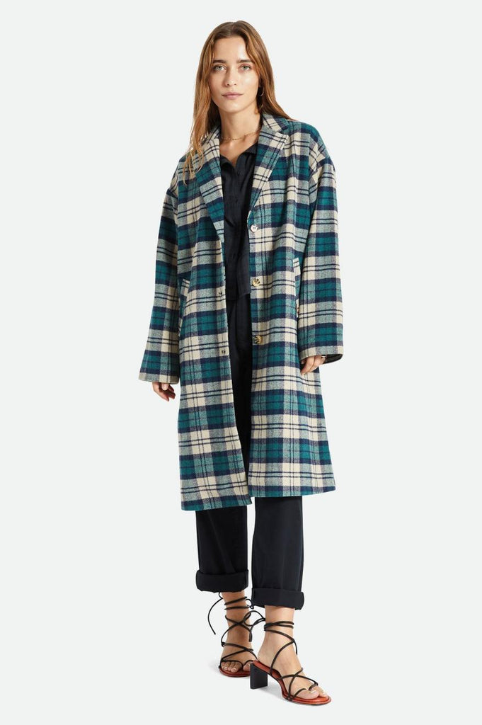 Brixton Cicely Coat - Emerald