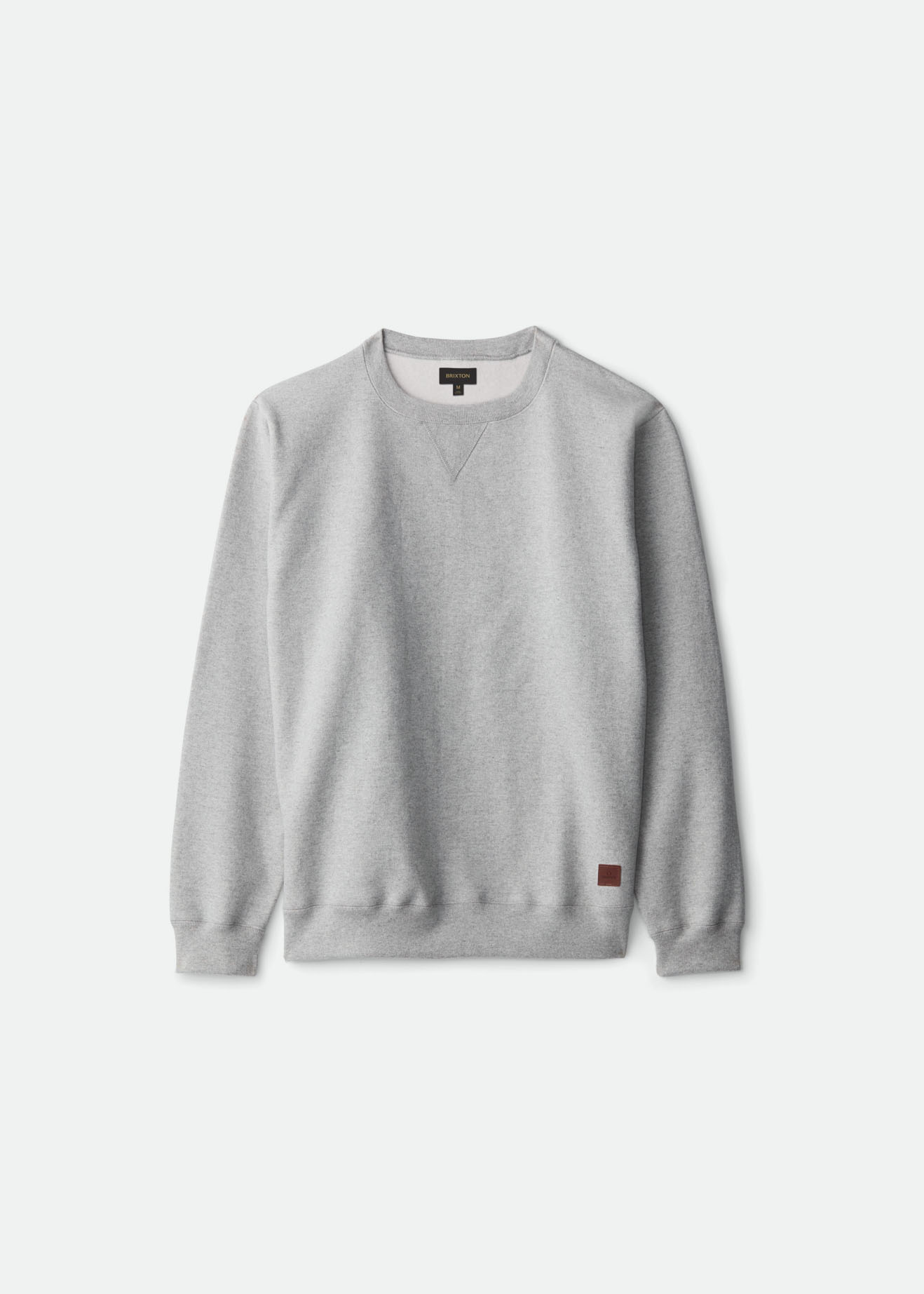 Men's Longman II Reserve Crew - Heather Grey - Front Side