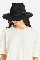Women's Lifestyle 1 | Joanna Felt Packable Hat - Black