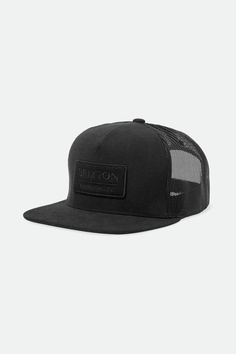 Palmer Proper MP Trucker Hat - Black/Black