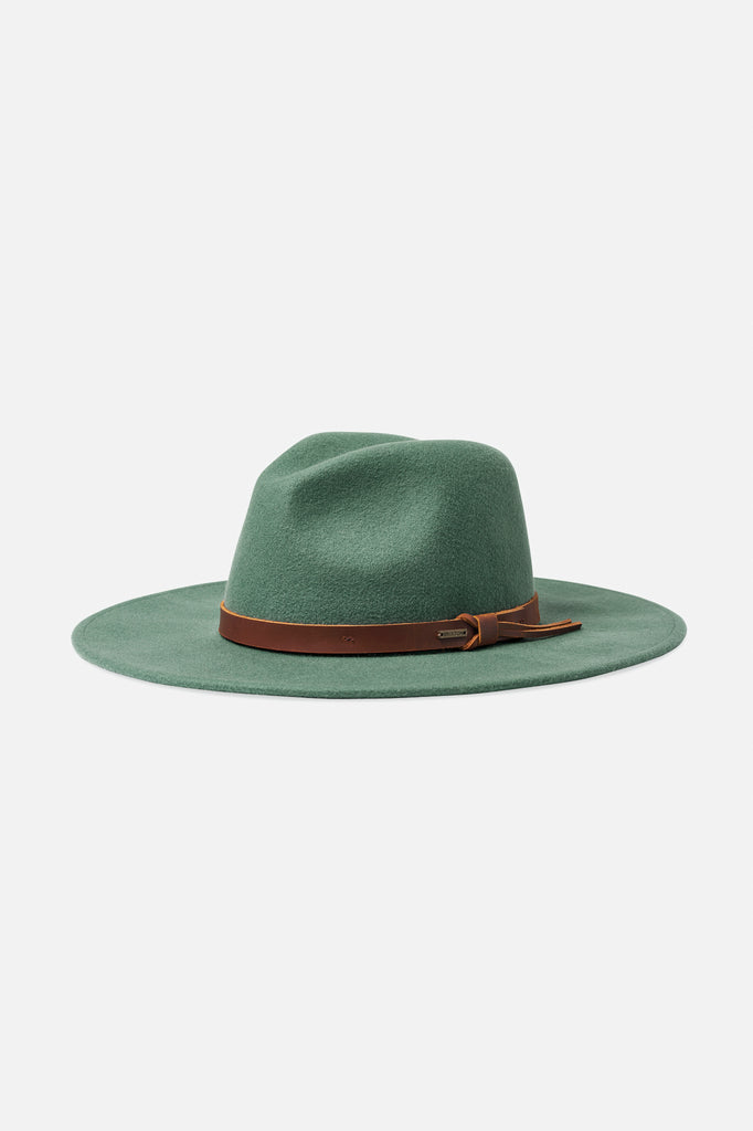 Brixton Field Proper Hat - Dark Forest