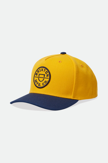 Crest C NetPlus MP Snapback - Golden Glow/Washed Navy