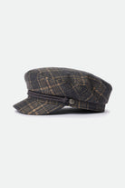 Unisex Fiddler Cap - Grey/Lion - Front Side