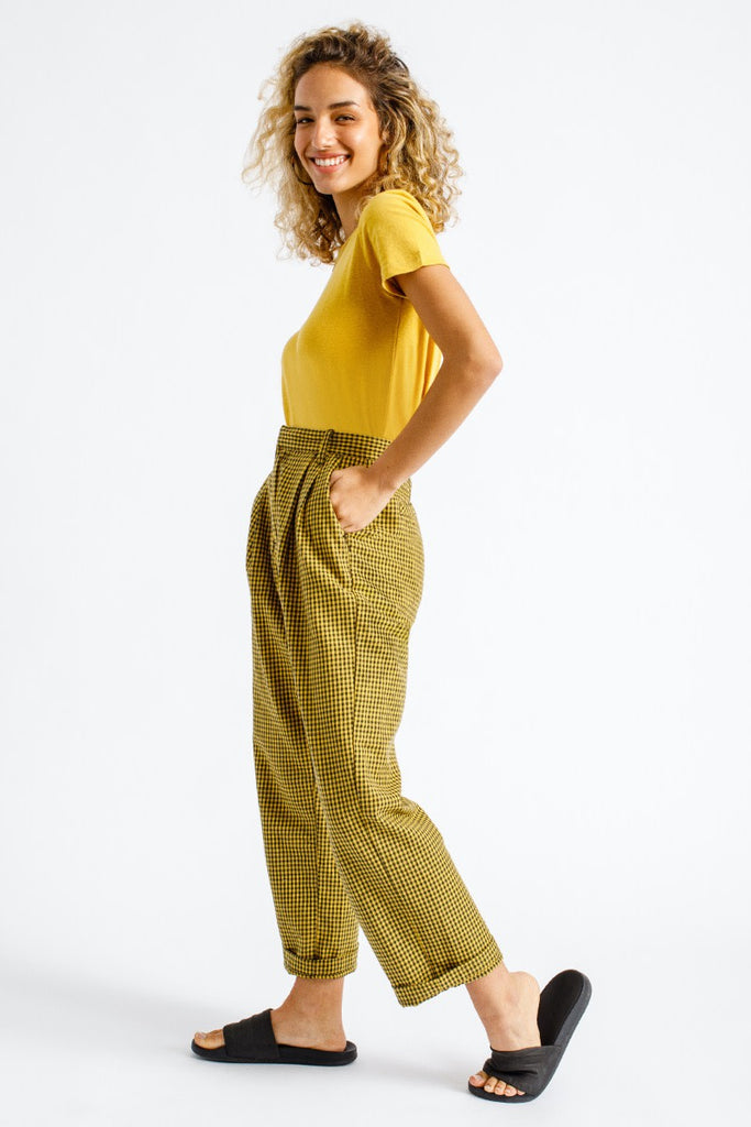 Brixton Natalia Trouser Pant - Sunset Yellow